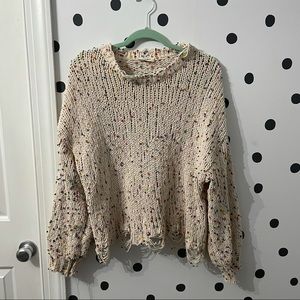 Multicolored Pom Pom Sweater, medium